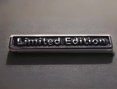 3D Limited Edition KFZ Metall Aufkleber Sticker Logo 6,4 cm x 1 cm Auto - Bild 1 von 4