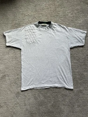 VTG L.L. Bean Men’s Shooting Shirt Quilted Right Shoulder Patch Green Lined - Image 1 of 4