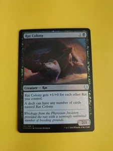 Rat Colony FOIL Dominaria Rare Magic the Gathering Card. - Picture 1 of 3
