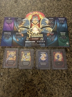 Dice Throne Age Organized Play Promo Paladin Board And  Cards - Image 1 of 2