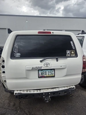 2003-2009 TOYOTA 4RUNNER ЗАДНЯЯ ДВЕРЬ БАГАЖНИКА ЗАДНЯЯ ДВЕРЬ ЗАДНЯЯ ДВЕРЬ ПАНЕЛЬ ПОДЪЕМНОЙ ДВЕРИ OEM белый - Изображение 1 из 4