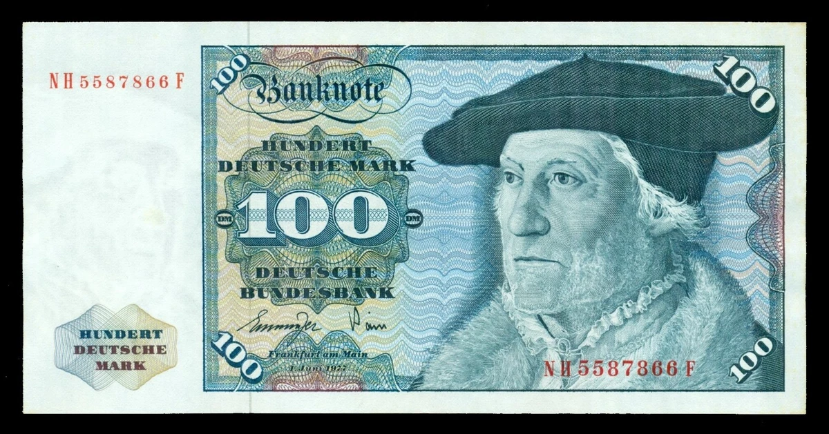 1977年　ドイツ 1000 マーク　旧紙幣 1977 German Paper Money for sale | eBay