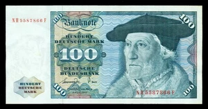 ALEMANIA: Billete de 100 marcos 1977, AUNC.! - Imagen 1 de 2