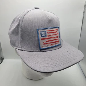 Classic Trucker Cap BOTE Glory Flat Grey One Size Adjustable Graphic Flag - Picture 1 of 10