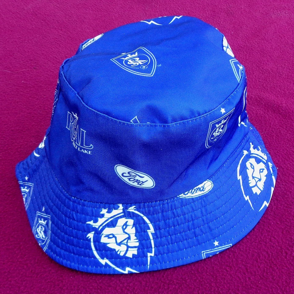 very nice real salt lake ford reversible bucket hat - Image 1 of 4