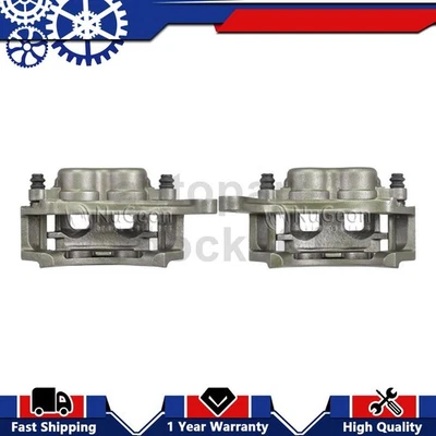 Par de pinzas de freno delanteras para conductor pasajero para Dodge B1500 1998 Foto 1 de 4