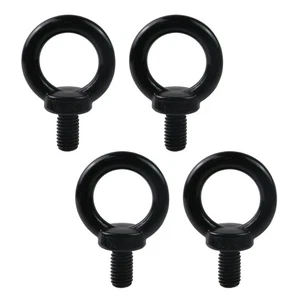 M10 Lifting Eye Bolts,4Pcs Stainless Steel Machinery Shoulder Lifting Eye Bolt - Picture 1 of 6
