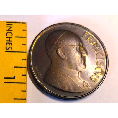 Token Pope Franciscus Basilica Di San Pietro 梵蒂冈城罗马 2013 稀有指数 — 第 1/4 张图片