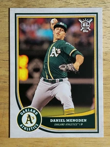 2018 Topps Big League #24 Daniel Mengden - Picture 1 of 2