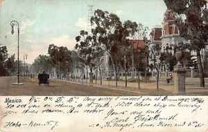 Postal MX: Calle en Reforma, Ciudad de México, MÉXICO, UDB Publicado 1904 - Imagen 1 de 2