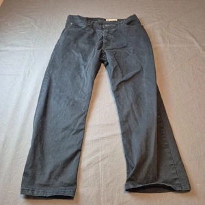 Wrangler Wrancher Vestito Jeans Uomo 31x30 Vestibilità Dritta Western Cowboy Nero - Foto 1 di 21