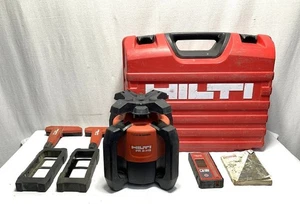 Hilti PR 2-HS Rotating Laser Level PRA20 Receiver , Battery , Case NO CHARGER - Picture 1 of 10