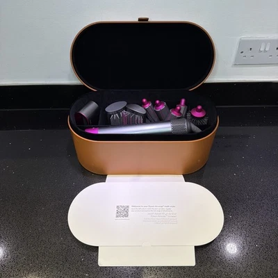 Dyson Airwrap Multi-styler Complete Set Nickel & Fuchsia Excellent Condition  - Image 1 of 4