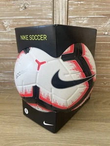 NEW! Nike Merlin ACC Official Match Soccer Ball 5 White Red Black PSC640-100 - Picture 1 of 5