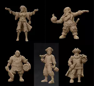 28mm 32mm Pirates Maypole Workshop (multi-listing) TGM-7 - Picture 1 of 8