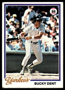 1978 Topps #335 Bucky Dent See Scan - Picture 1 of 2