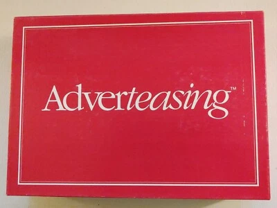 Vntg 1988 Adverteasing Board Game~The Game Of Slogans, Commercials & Jingles - Image 1 of 4