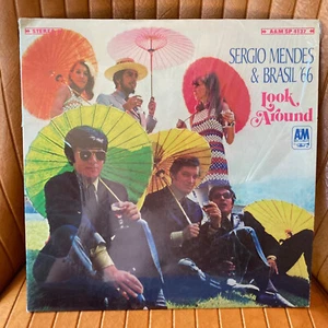 LOOK AROUND IN SHRINK VINYL LP RECORD ALBUM SERGIO MENDES BRASIL '66 PLAY TESTED - Picture 1 of 6