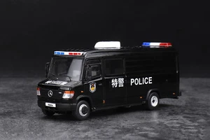 1/64 GCD Mercedes benz Vario S.W.A.T Car Diecast car Model Toy Collection Gift - Picture 1 of 5