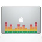 The Decal Guru Music Volume Bars Macbook Decal Vinyl Sticker - 15" Macbook Pr...