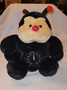 JAAG TIME OUT LADYBUG STUFFED PLUSH 60 MINUTE TIMER 10" WORKS - Picture 1 of 7