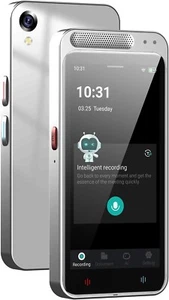 AI Voice Recorder with Transcription, Summarization, Translation, 64GB Memory - Picture 1 of 9