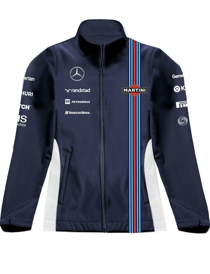 Chaqueta de pista softshell Mercedes-Benz Williams Martini Racing Team para mujer Foto 1 de 1