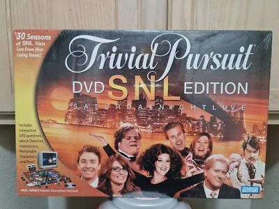 New- SNL 2004 Trivial Pursuit DVD Edition Sealed Game Saturday Night Live! - Image 1 of 2