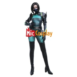 Mujer Sabine Assassin Viper Zentai Body Mono Disfraz Juegos con disfraces + Máscara - Imagen 1 de 30