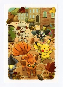 2025 Seasonal Situations November Postcard Pokemon Center Japan Original - Picture 1 of 2