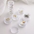 4Pcs Transparent Stackable Container Box 5 Layer Items Organizer  Earrings