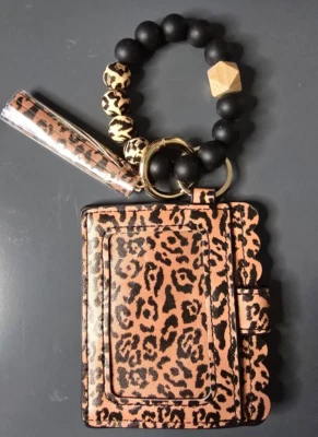 Pulsera Llavero Pulsera Silicona Cuentas con Cartera - Varios Colores - NUEVO Foto 1 de 4