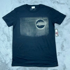 Alpinestars Shirt Men Small Black Magnetic Effect Classic Graphic Print - Picture 1 of 5
