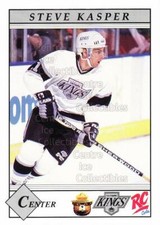 1990-91 Los Angeles Kings Smokey #7 Steve Kasper