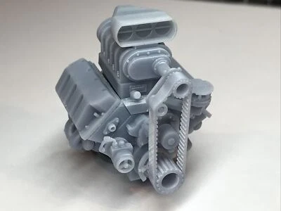 1/18 Scale Ford Big Block Blower Engine - Image 1 of 4