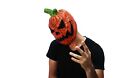 Latex Mask Junior Masks Jack 'O Lantern Jr. Ghoulish Productions Halloween