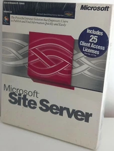 RARITÄT - Microsoft Site Server 3.0 - 25 CAL - Englisch - 771-00185 - NEUWARE - Bild 1 von 2