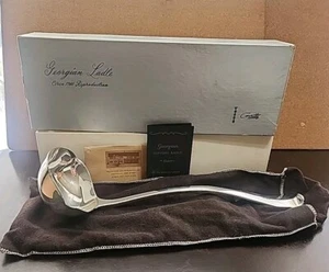 Vintage Georgian Punch Ladle By Gerity Circa 1740 Reproduction - Picture 1 of 14