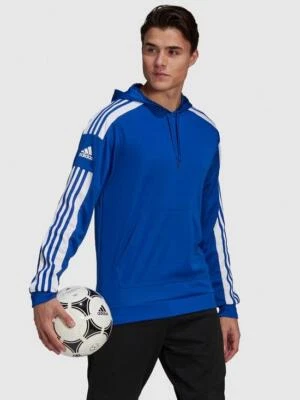 adidas Performance Football Soccer SQUADRA21 Training Jumper Pullover Top Blue - Image 1 of 4