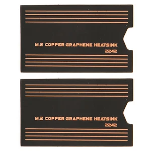 2Pcs M.2 2242 SSD Hard Disk Heatsink Pads M.2 Thermal Pad 1.5mm Highly - Afbeelding 1 van 23