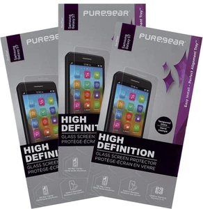 3x Puregear Trempé Verre Écran Protecteur + Installation Plateau pour - Photo 1 sur 7