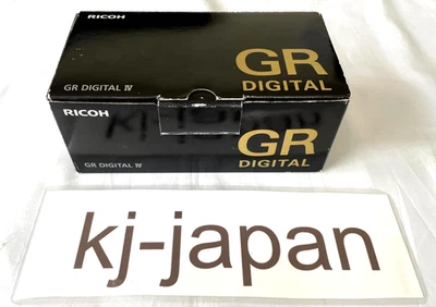 RICOH GR DIGITAL IV Black Tested 9,048 Shots in BOX w/ Accessories #770 - Image 1 of 4
