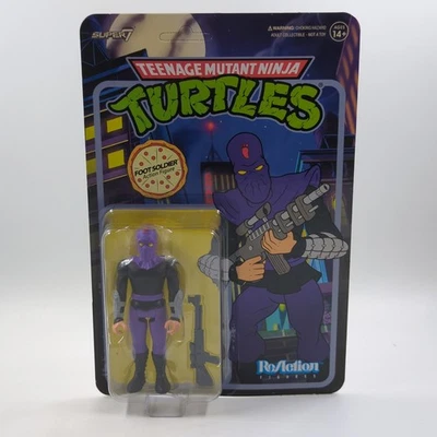 Super7 ReAction TMNT 士兵人偶 Wave 2 - 全新未拆封 - 忍者神龟 — 第 1/3 张图片