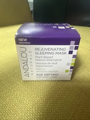 Andalou Age Defying Plant Based Retinol Alternative Rejuvenating Sleeping Mask - Image 1 of 4