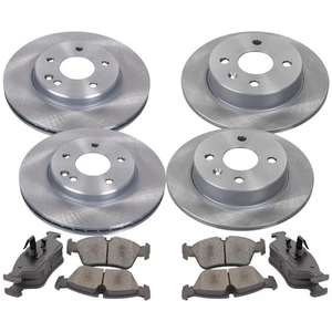 Discos de freno BOSCH ventilados completamente delanteros + traseros + pastillas de freno para Ford Transit - Imagen 1 de 12