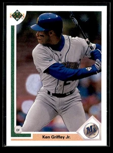 1991 Upper Deck Baseball #555 Ken Griffey Jr. HOF Seatle Mariners NM/NM+ 8192 - Bild 1 von 4