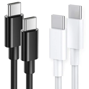 Paquete de 3 cables USB-C a USB-C tipo C carga rápida cargador cable de carga para Samsung - Imagen 1 de 6