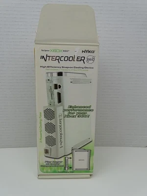 Ventilador de refrigeración intercooler Nyko Xbox 360 para consola de sistema soporte de refrigeración BLANCO Foto 1 de 4