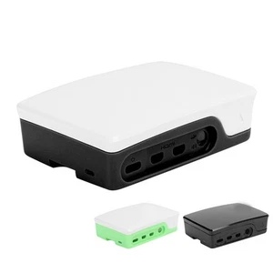 ABS Case Enclosure Box Black White Fits For 4B Protective Shell CB - Afbeelding 1 van 21