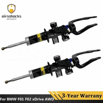 2X Front Shock Absorbers Fit BMW 5 7 Series F01 F02 F07 F10 F11 xDrive 2007-2017 - image 1 of 4